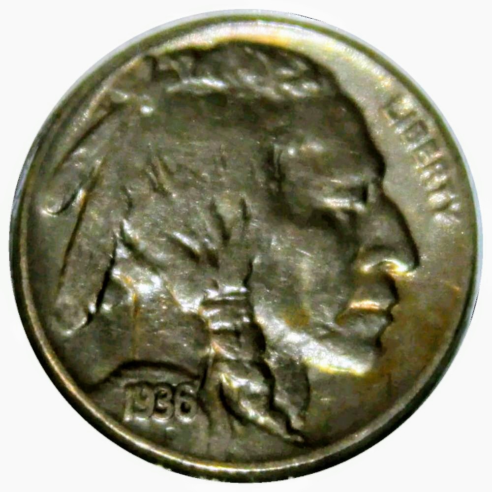 1936-P-Buffalo-Nickel